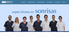 Desktop Screenshot of clinicadentalburgos.com